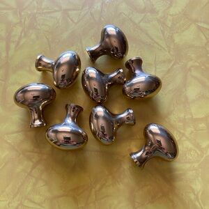 Set of Gold Drawer Knobs
